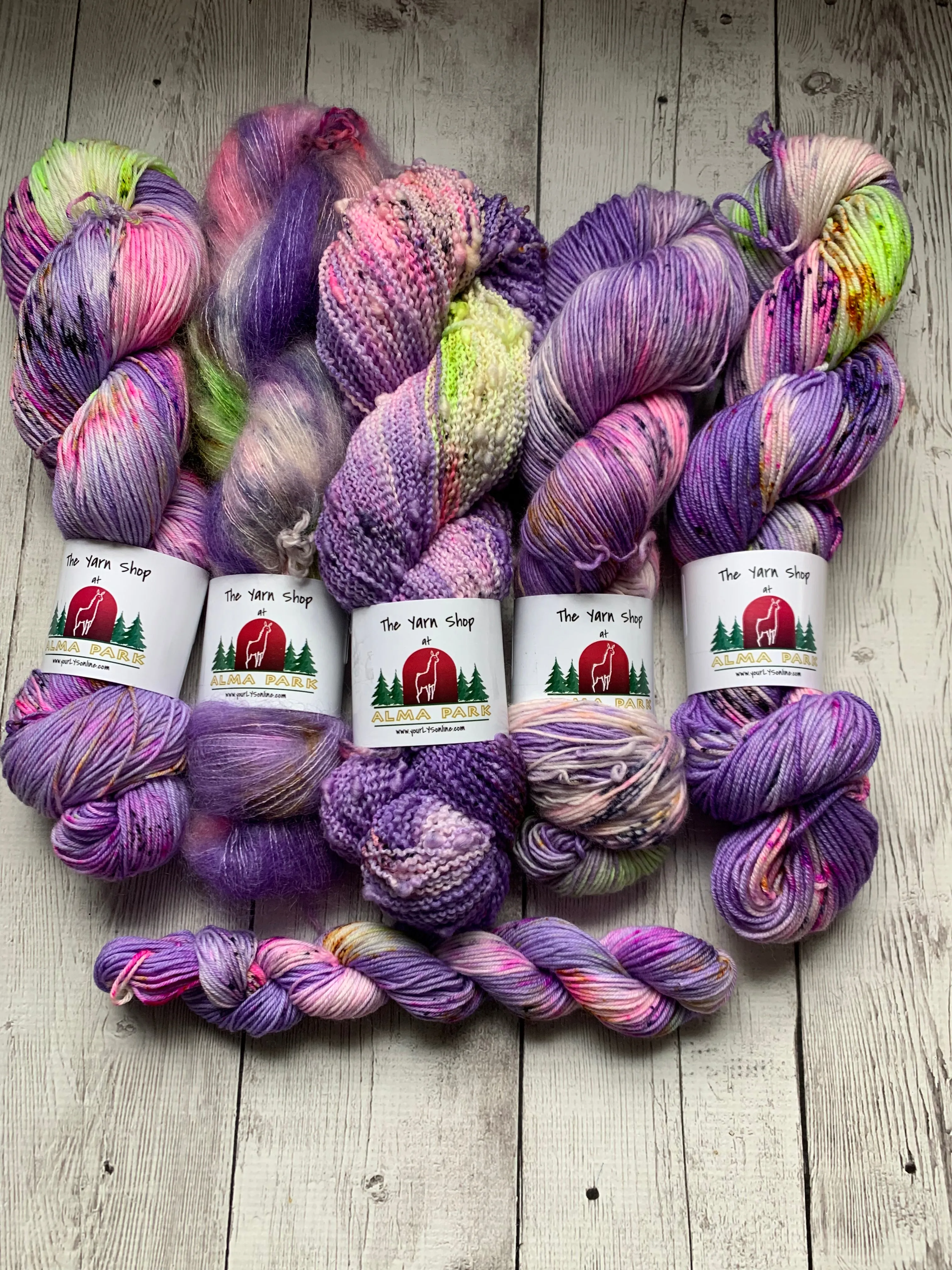 Gypsys, Tramps, and Thieves -  Handpainted/speckled  Multiple Yarn Weights  -  RTS
