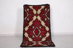 Hand-Woven Moroccan Rug 2.7 x 5.7 ft - Unique Berber Design