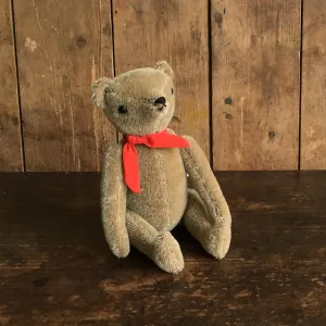 Handmade Classic Mohair Bear - Taupe