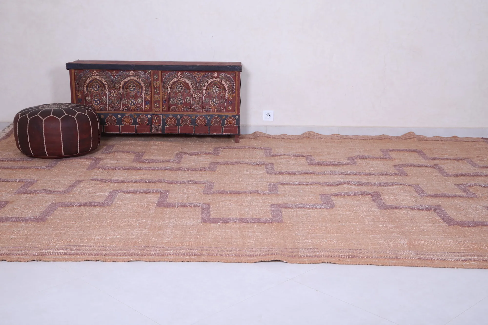 Handmade Moroccan rug - Wool berber rug - Custom Rug
