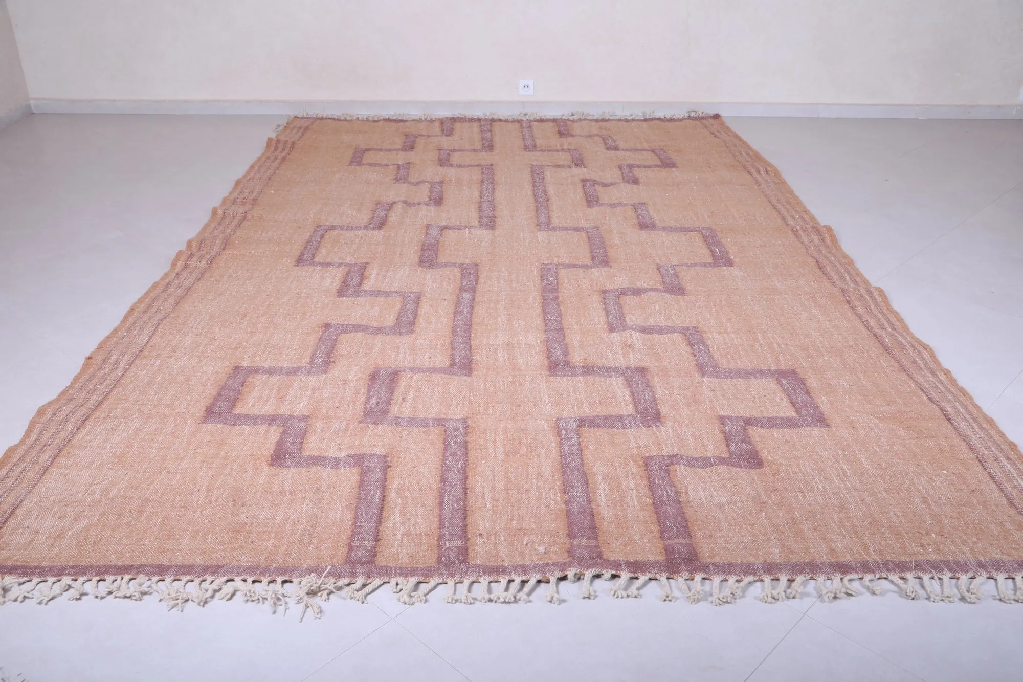 Handmade Moroccan rug - Wool berber rug - Custom Rug