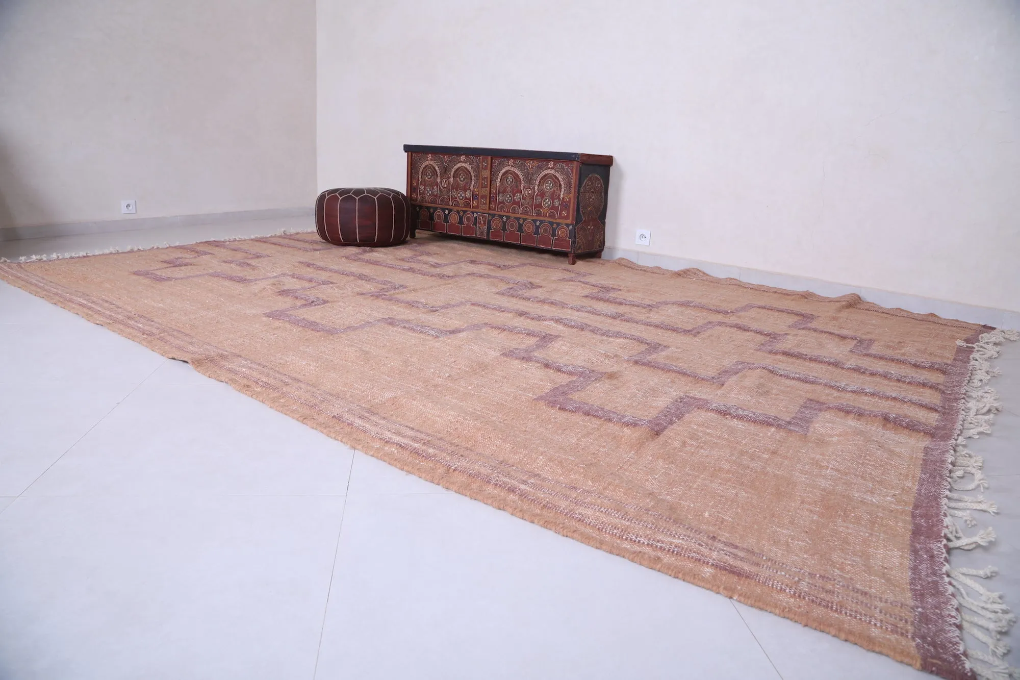 Handmade Moroccan rug - Wool berber rug - Custom Rug
