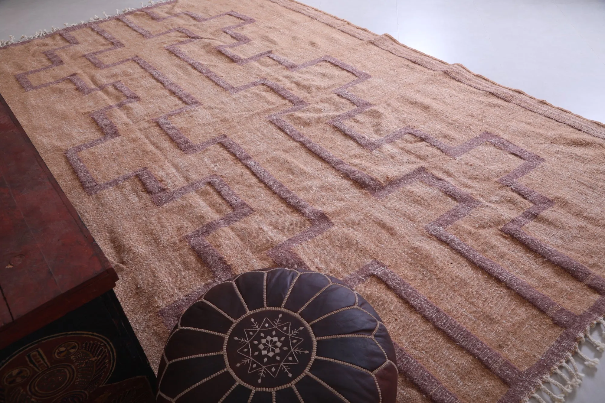 Handmade Moroccan rug - Wool berber rug - Custom Rug