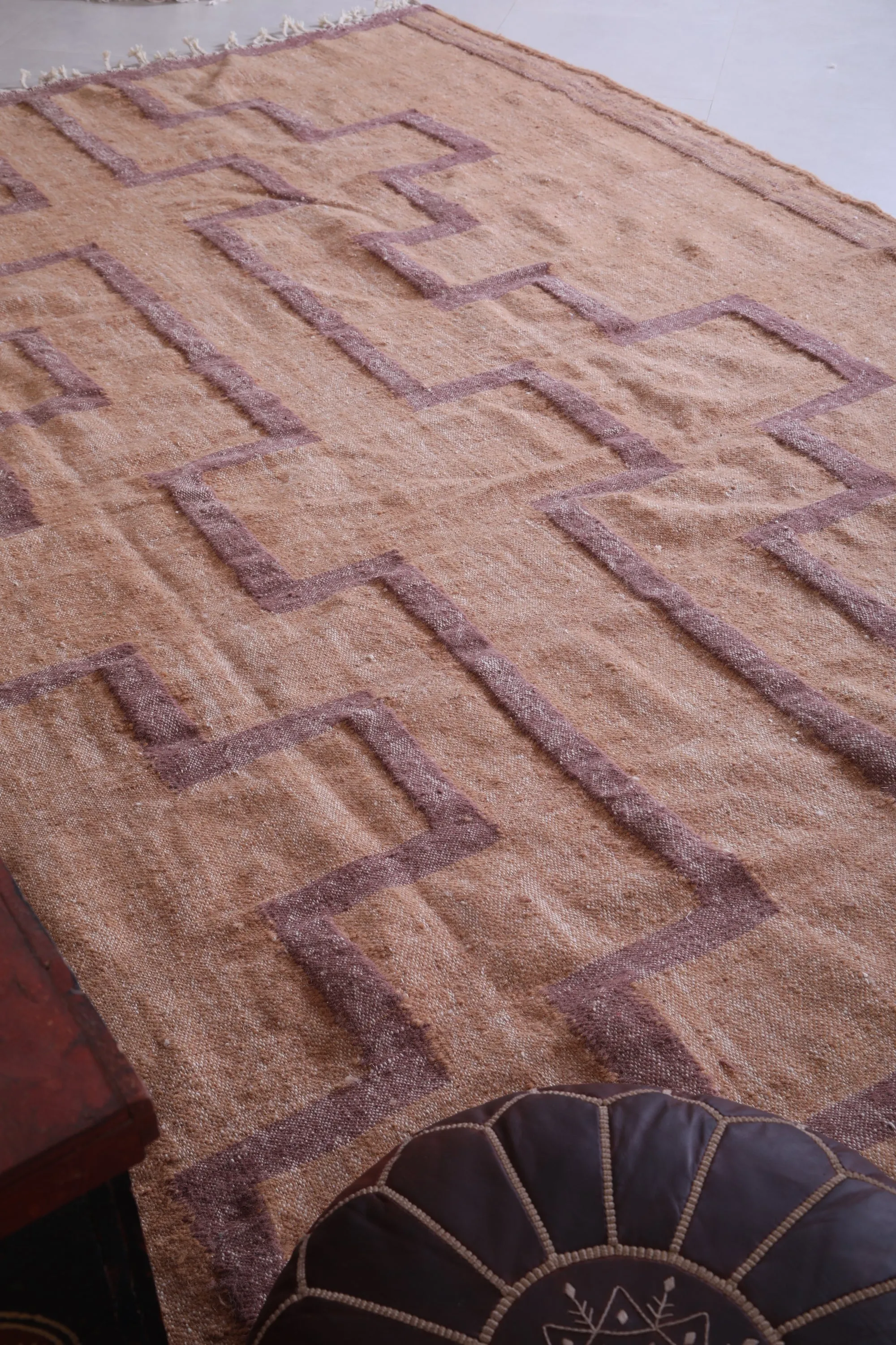 Handmade Moroccan rug - Wool berber rug - Custom Rug