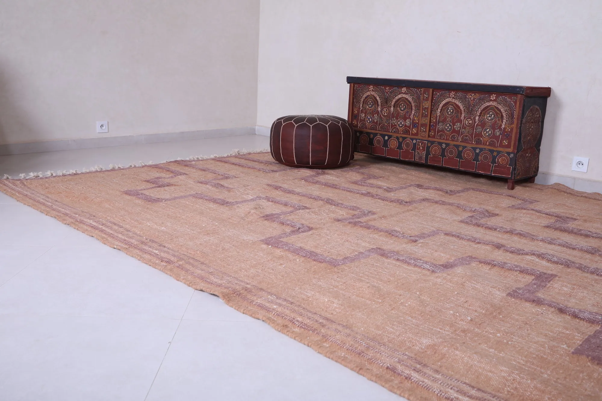 Handmade Moroccan rug - Wool berber rug - Custom Rug