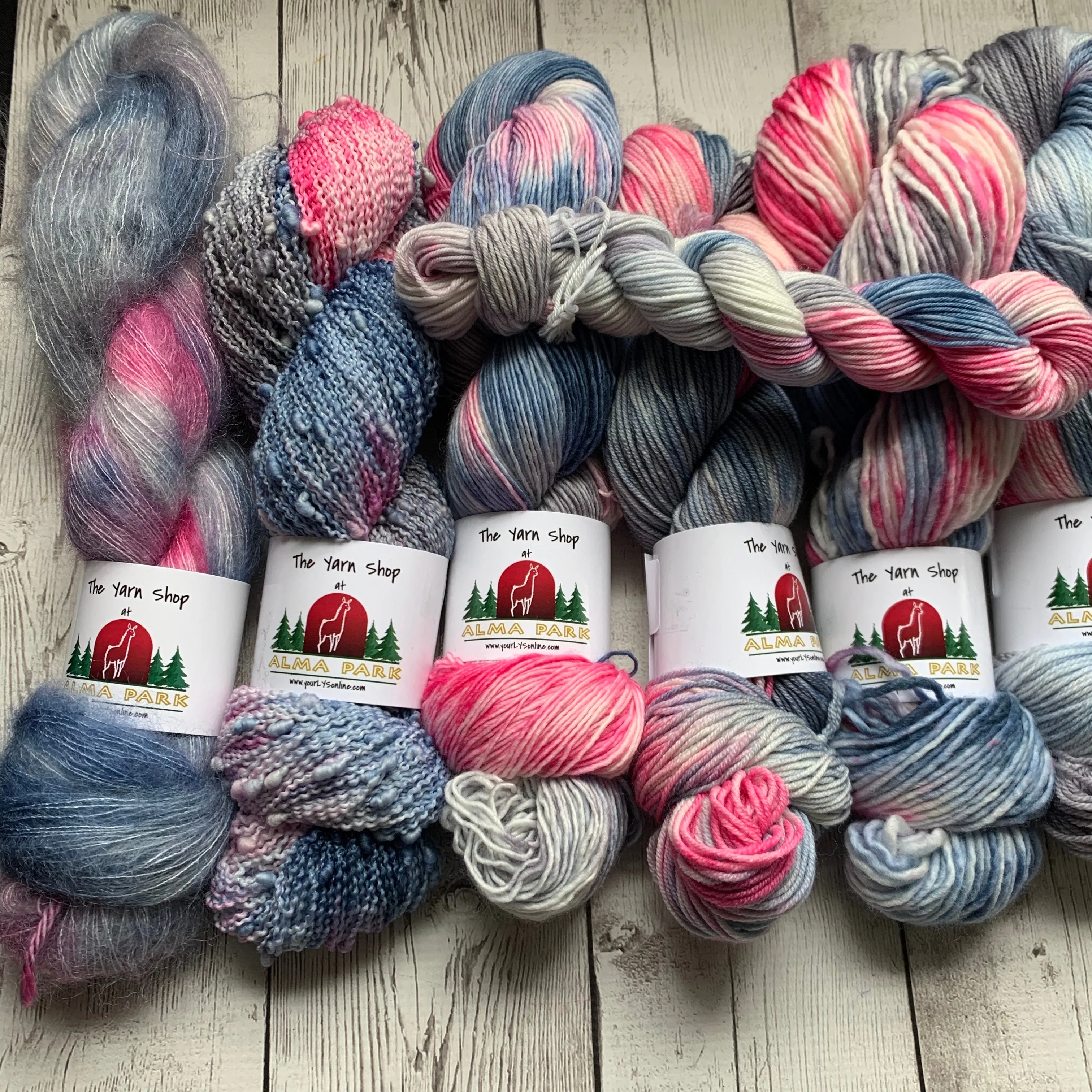 HAPPY RAIN™ -  Hand Painted - Multiple Yarn Weights  -  RTS