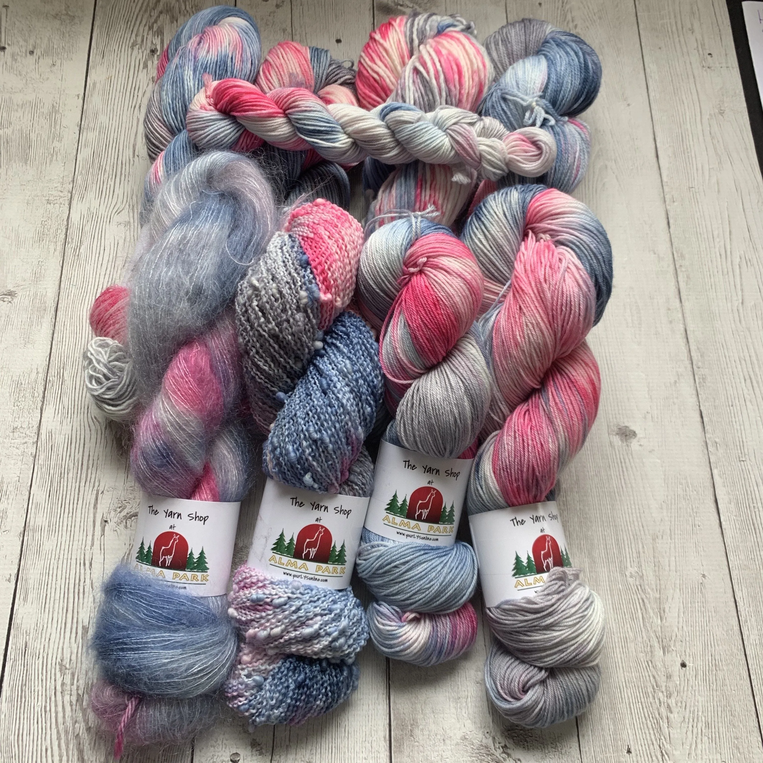 HAPPY RAIN™ -  Hand Painted - Multiple Yarn Weights  -  RTS