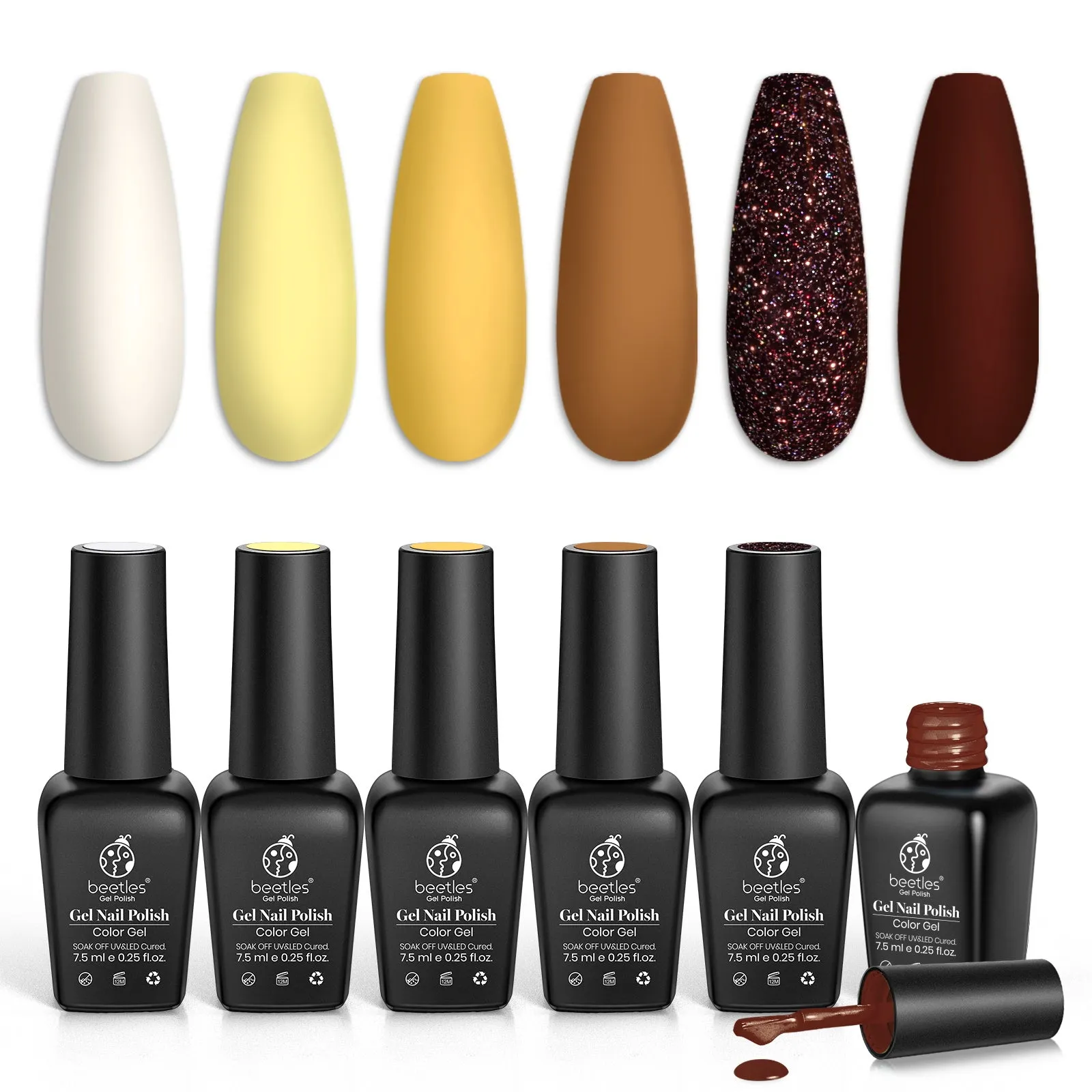 Healing Soul | 6 Colors Gel Polish Set