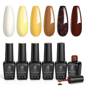 Healing Soul | 6 Colors Gel Polish Set