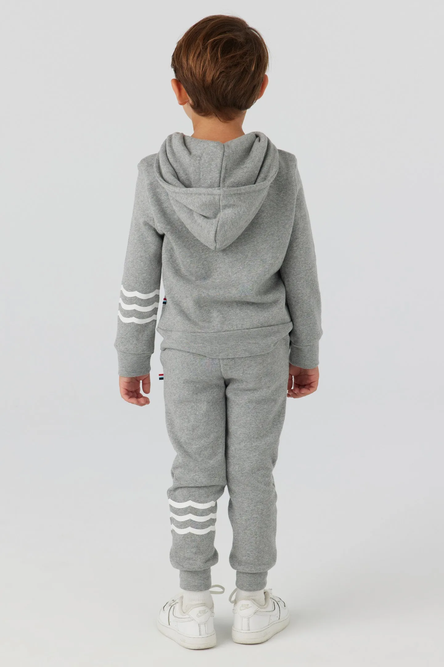 Heather Grey Waves Jogger