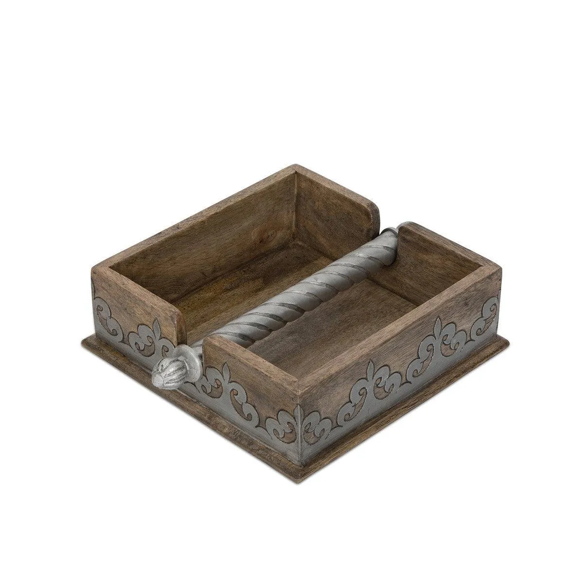 Heritage Inlay Wood Nalkin Holder