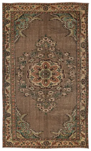 Heritage Over Dyed Vintage Rug 5'6'' x 9'3'' ft 167 x 281 cm