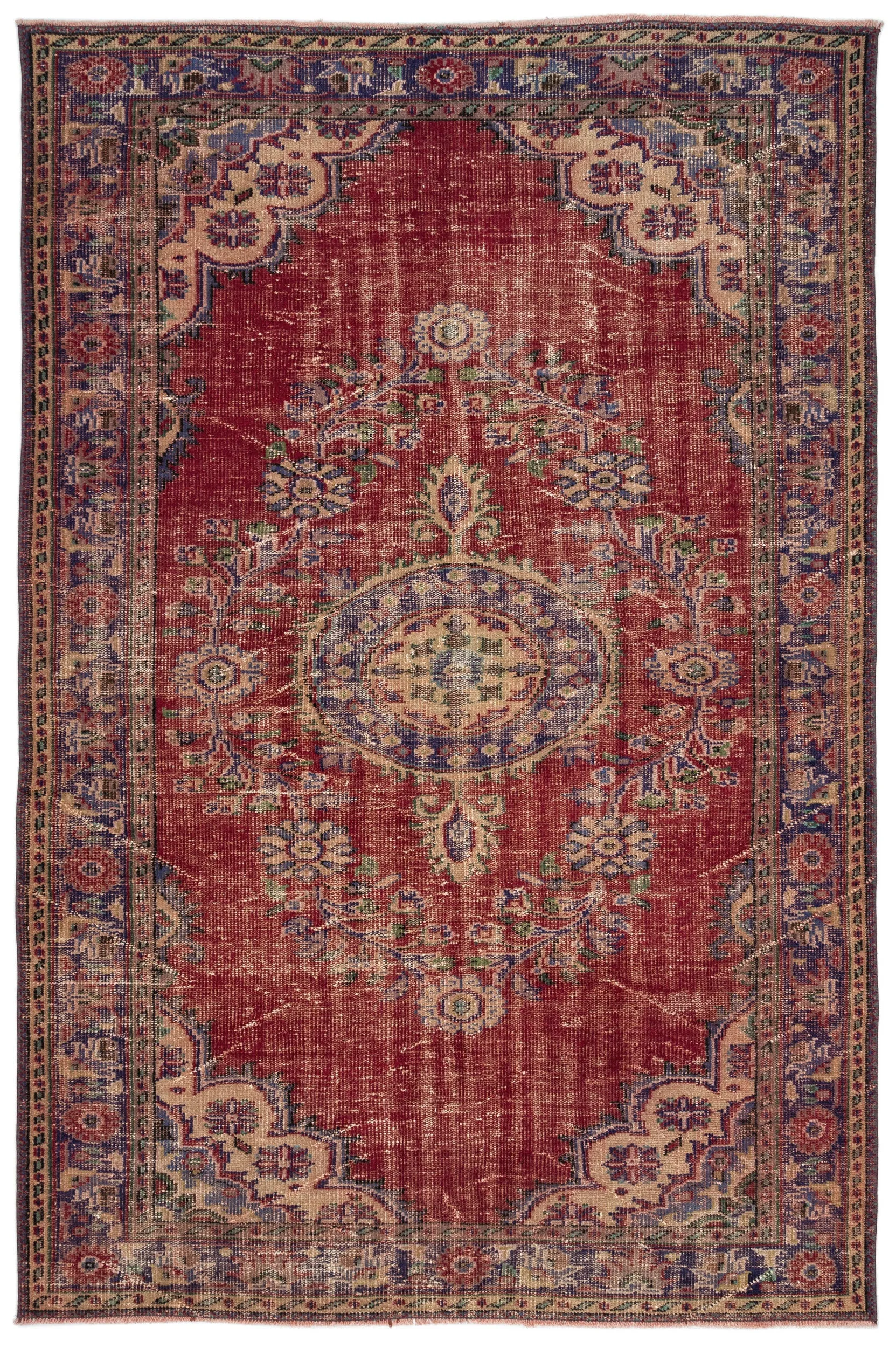 Heritage Over Dyed Vintage Rug 6'0'' x 9'2'' ft 184 x 280 cm