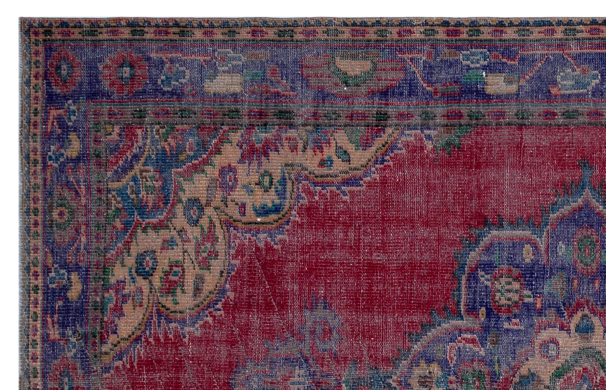 Heritage Over Dyed Vintage Rug 6'1'' x 9'5'' ft 186 x 286 cm