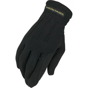 Heritage Power Grip Glove-Black