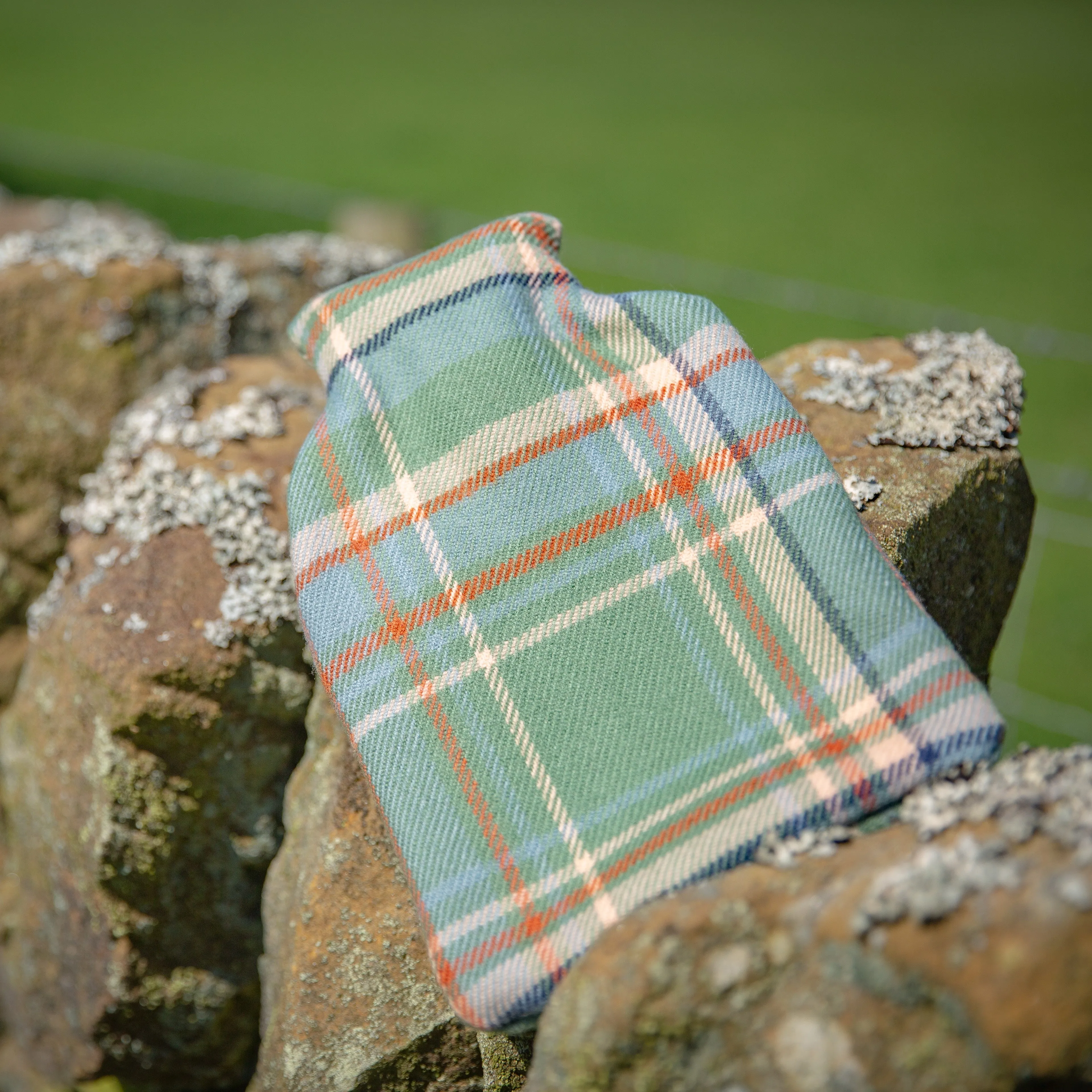 Heritage Tartan Hot Water Bottle: Highlands at Dawn