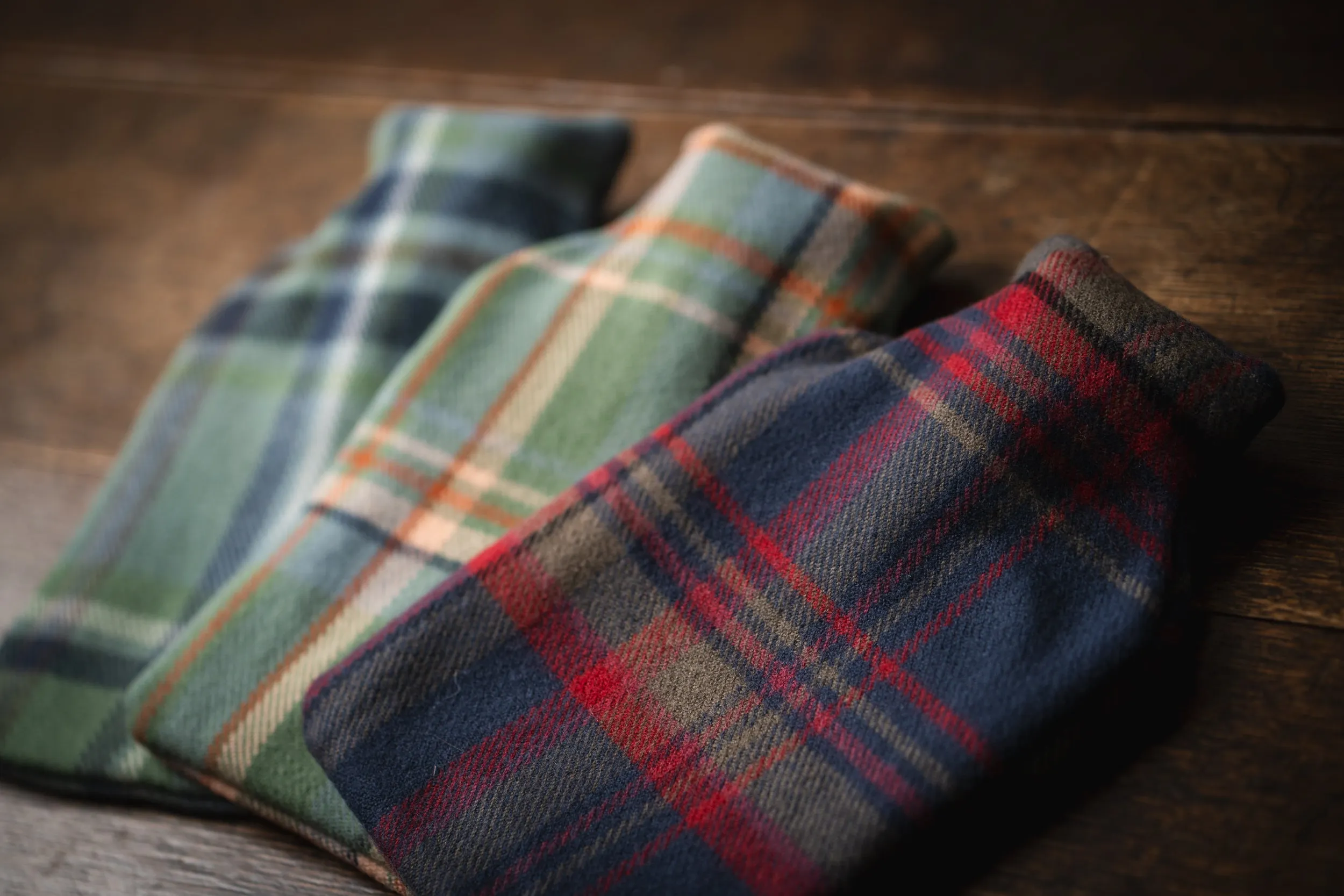 Heritage Tartan Hot Water Bottle: Highlands at Dawn