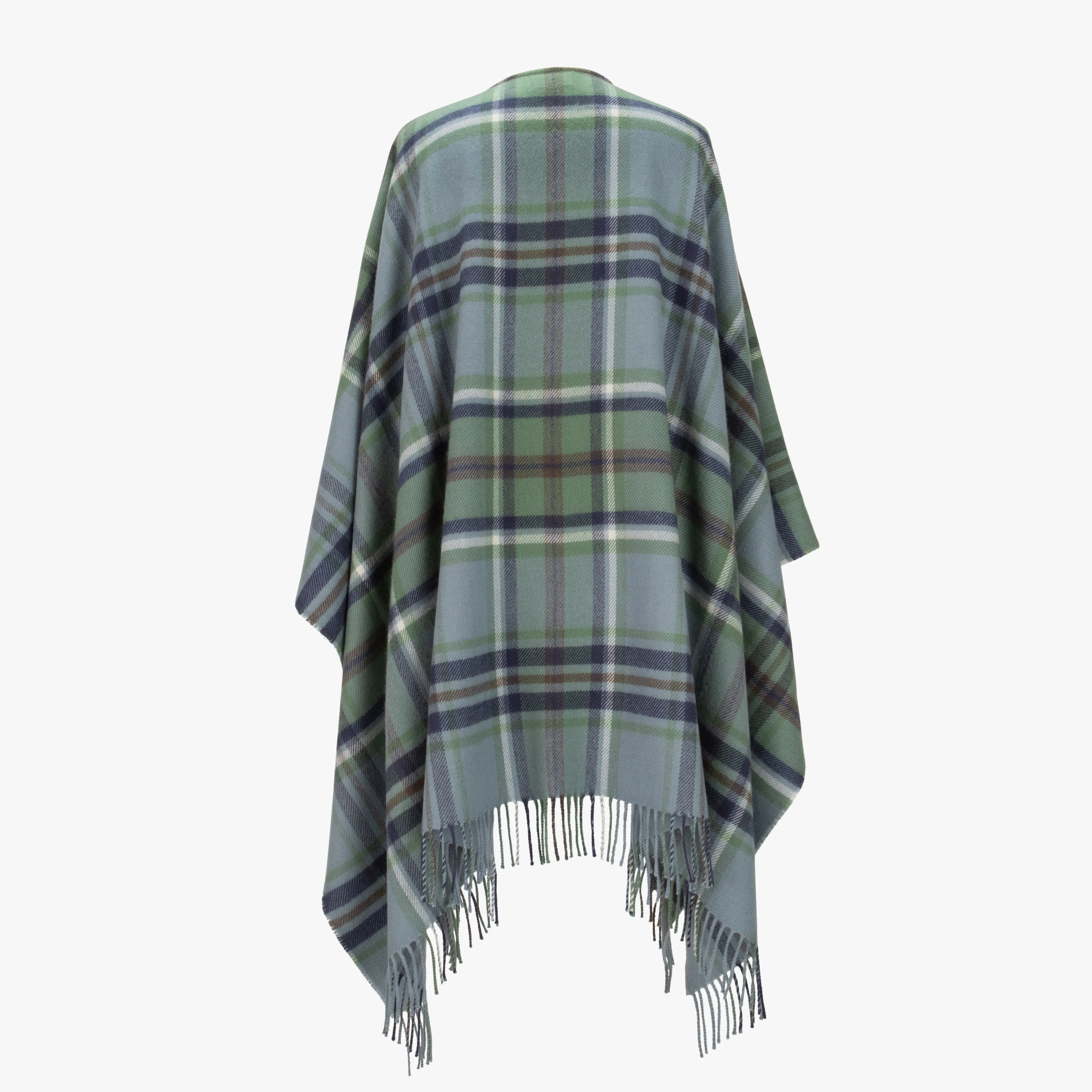 Heritage Tartan Serape: Beech Dappled Skies