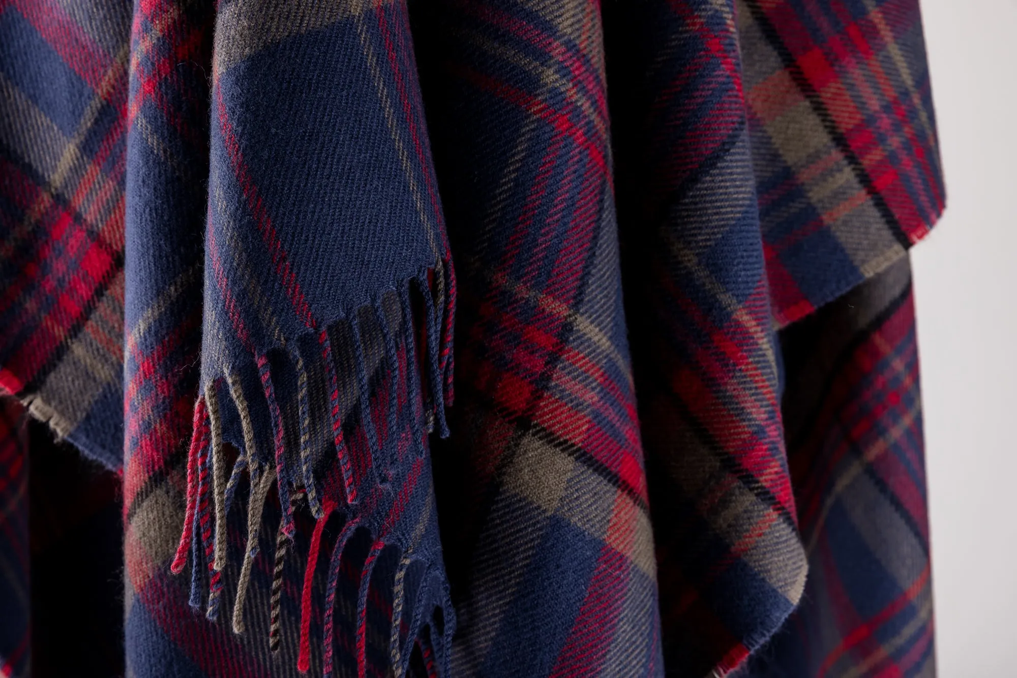 Heritage Tartan Serape: Highlands at Dusk