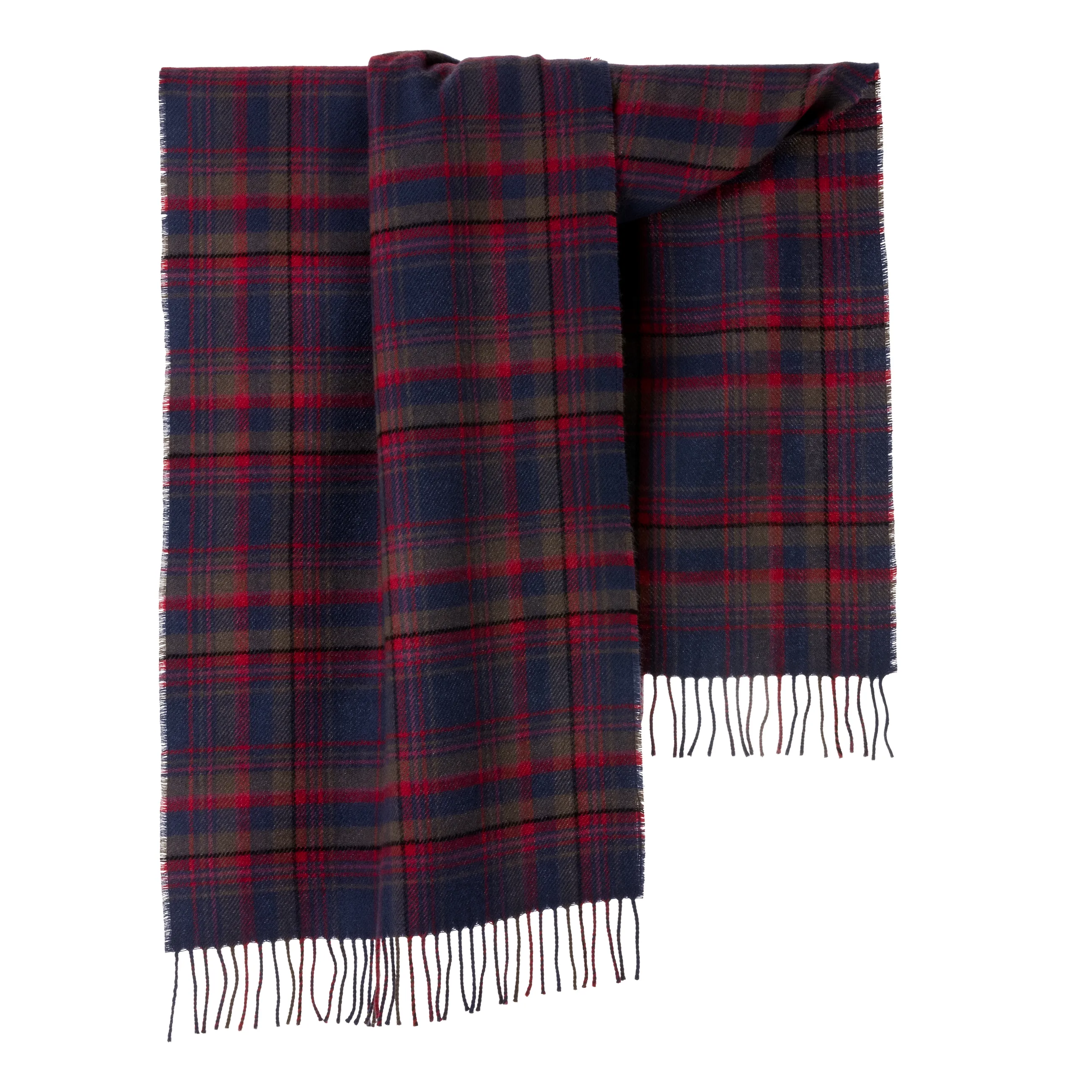 Heritage Tartan Shawl: Highlands at Dusk