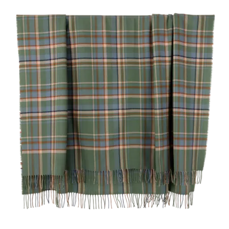 Heritage Tartan Throw: Highlands at Dawn