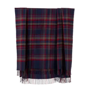 Heritage Tartan Throw: Highlands at Dusk