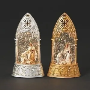 Holy Family Dome only in Silver Mini LED Dome Globe 6". Only comes 1