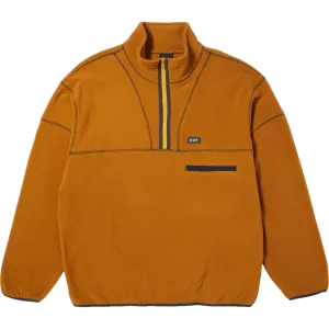 Huf Elysian Quarter Zip Fleece Latte