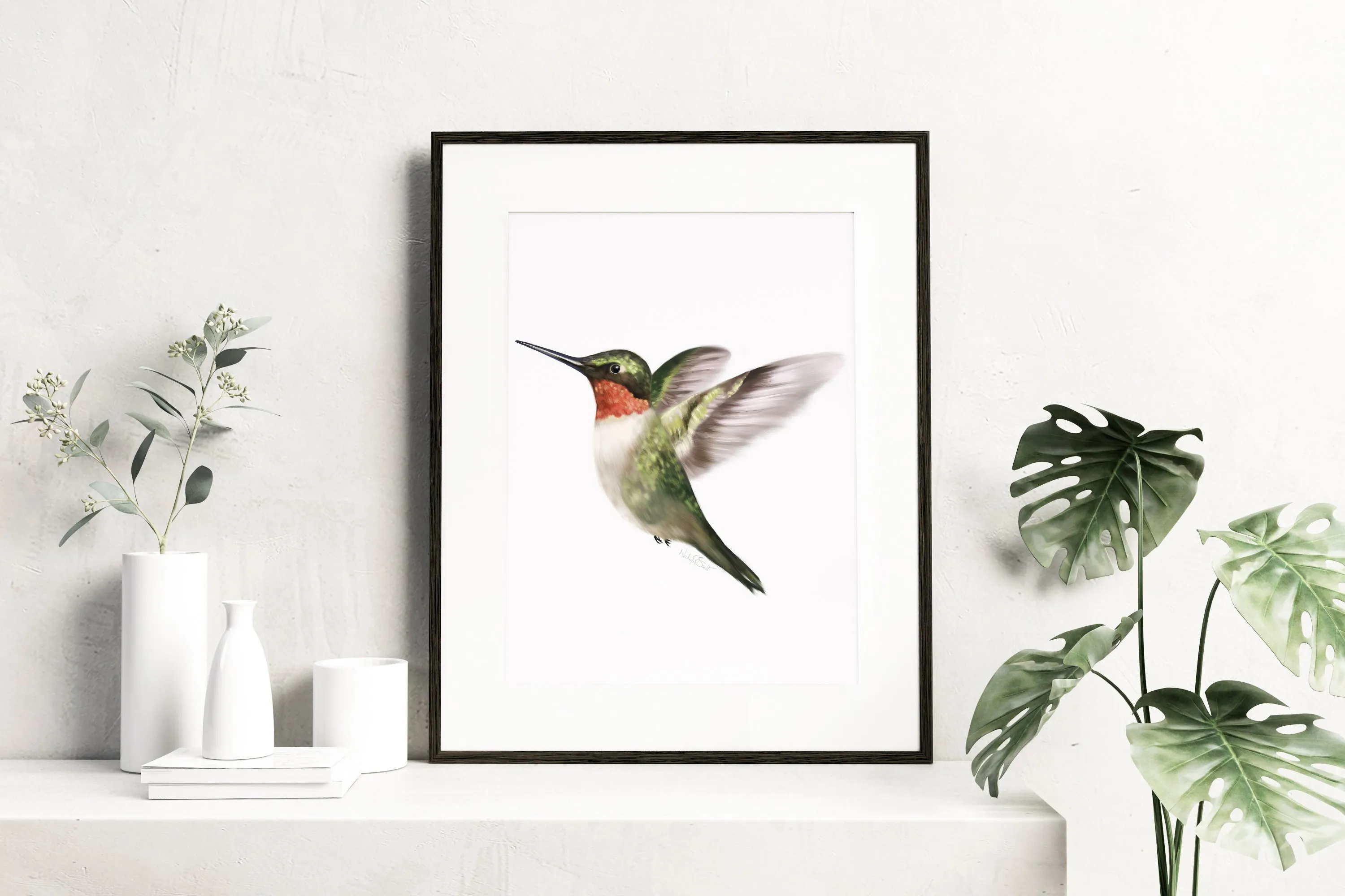 Hummingbird 1 Art Print