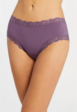 Iconic High Waist Boyshort In Iris - Fleurt
