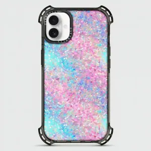iPhone 16 Case Bounce — Multicolor Glitter