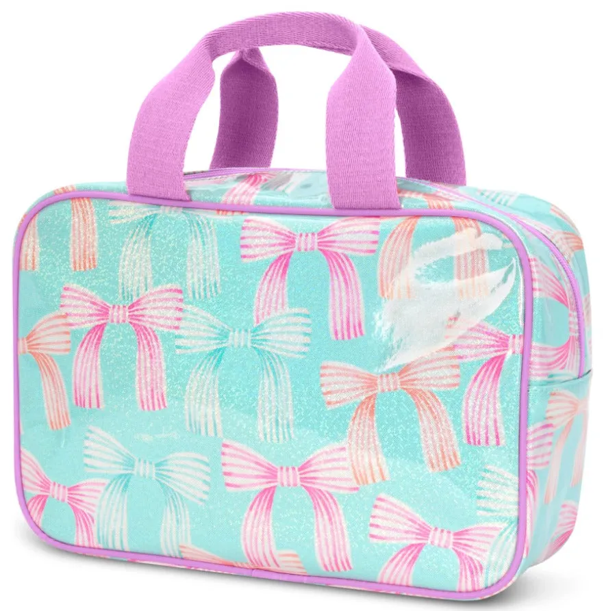 Iscream Sparkling Bows Large Cosmetic Bag