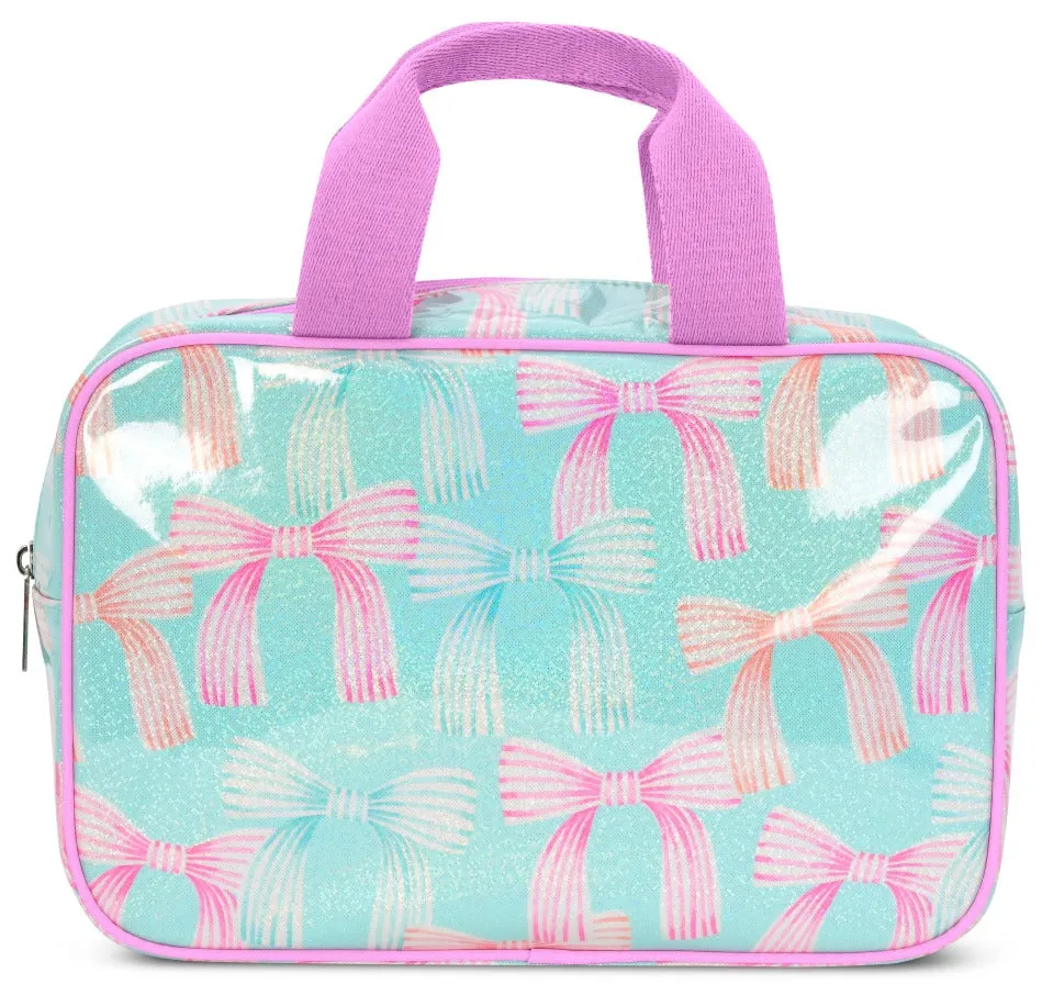 Iscream Sparkling Bows Large Cosmetic Bag