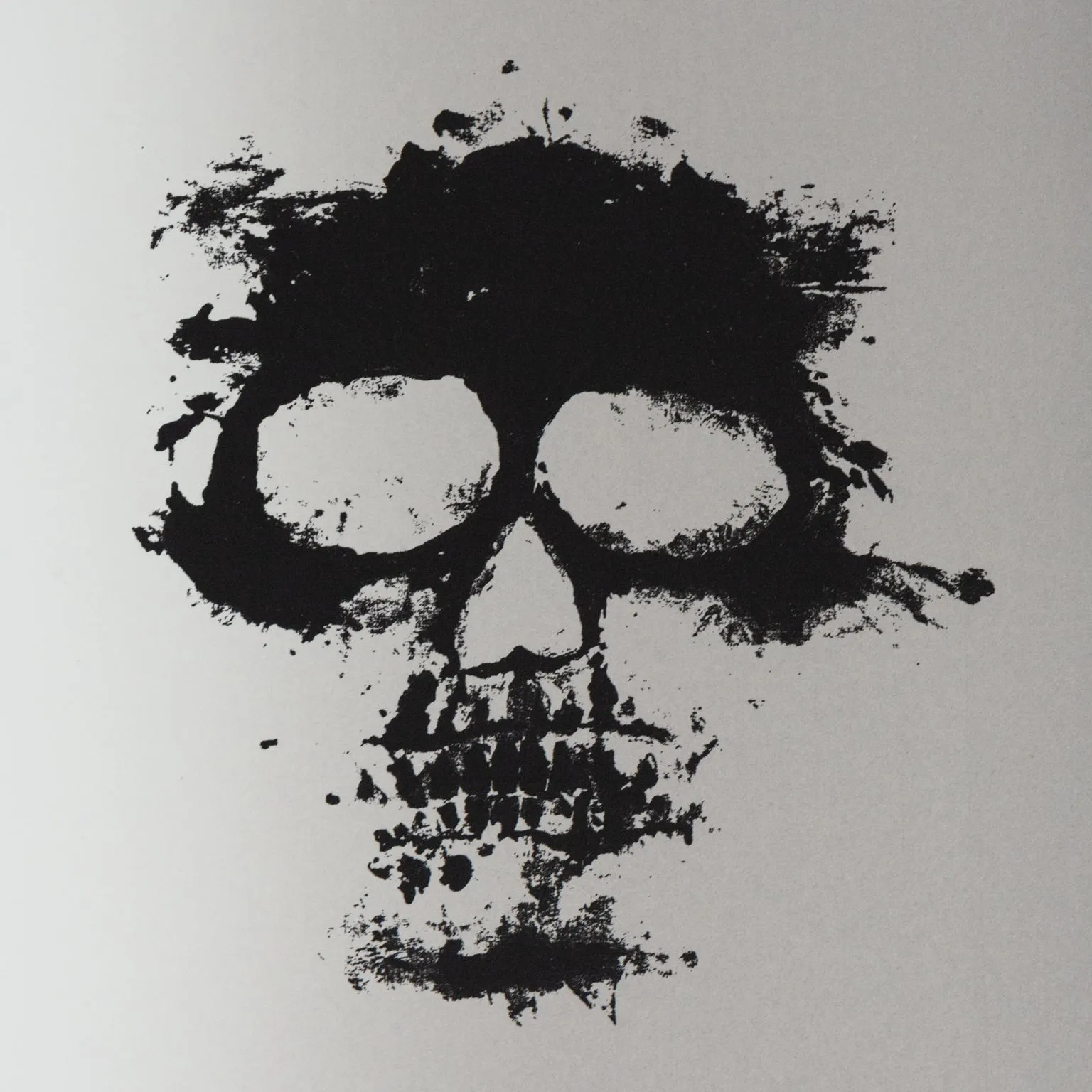 JASPER JOHNS "SKULL" SCREENPRINT, 1973