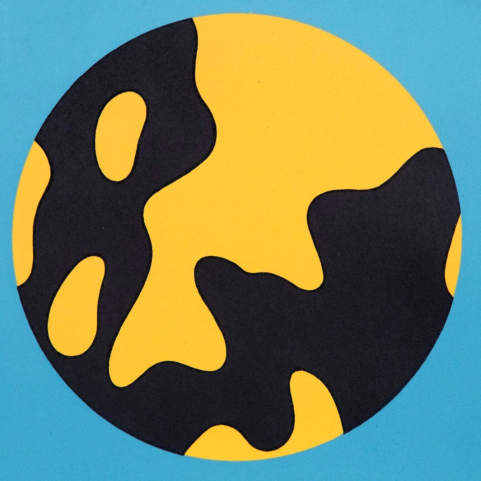 JEAN ARP "DE LA FAMILLE DES ÉTOILES" LITHOGRAPH, 1965