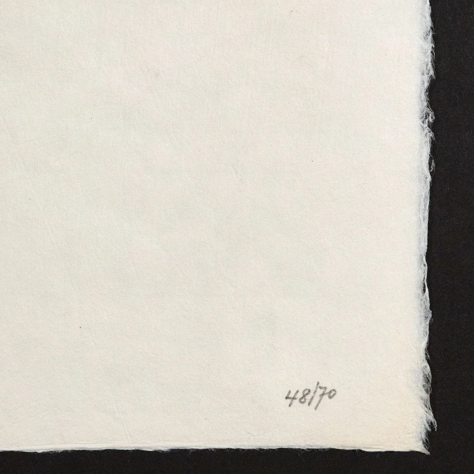 JEAN ARP "IDOLE" WOODCUT, 1961