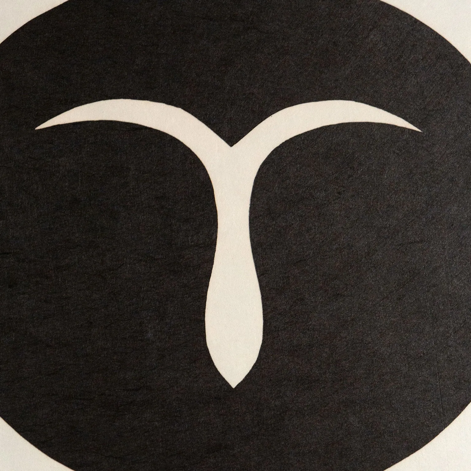 JEAN ARP "IDOLE" WOODCUT, 1961