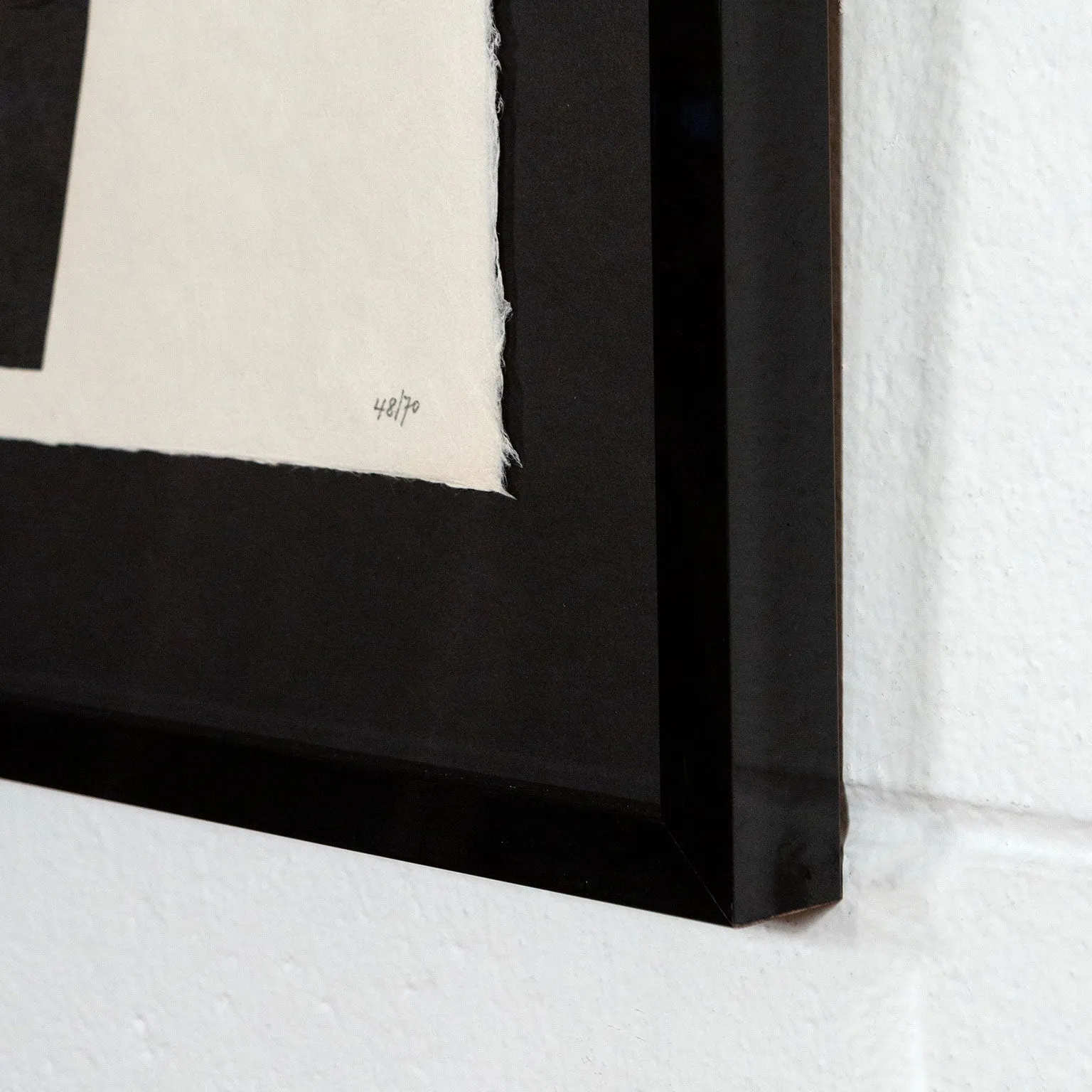 JEAN ARP "IDOLE" WOODCUT, 1961
