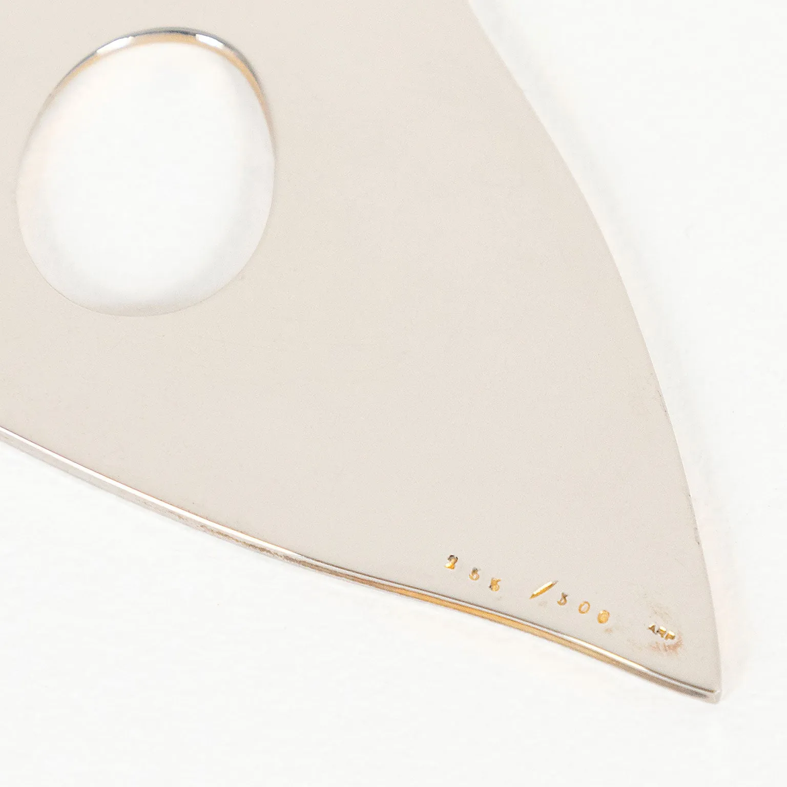 JEAN ARP "MASQUE OISEAU" NICKEL, 1968
