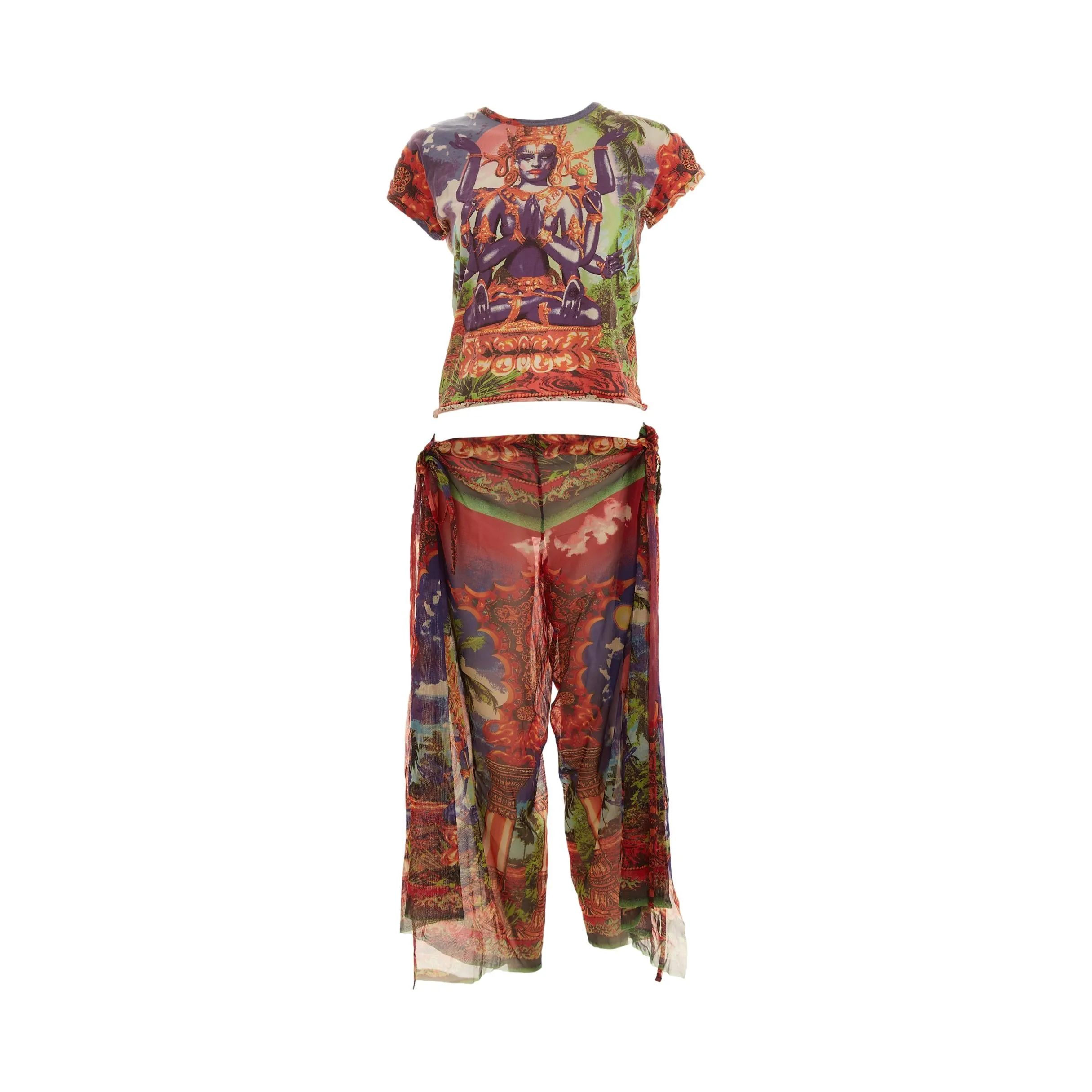 Jean Paul Gaultier Tropical Print Set