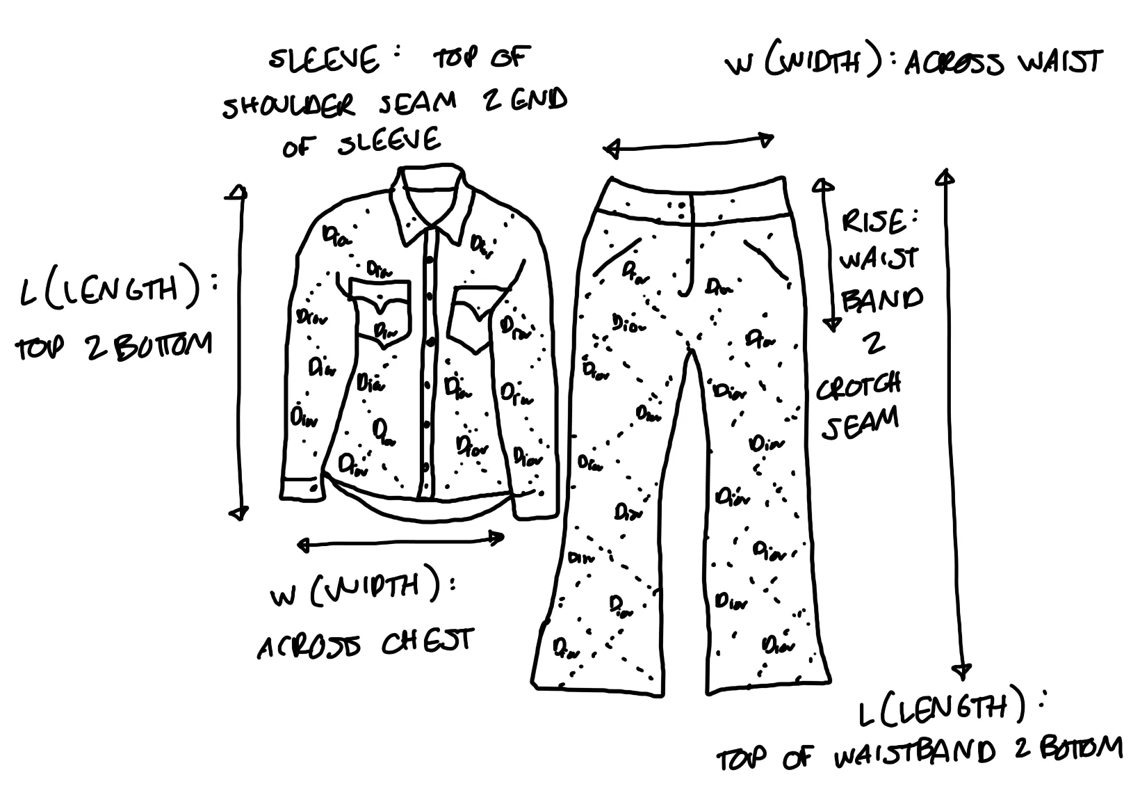 Jean Paul Gaultier Tropical Print Set