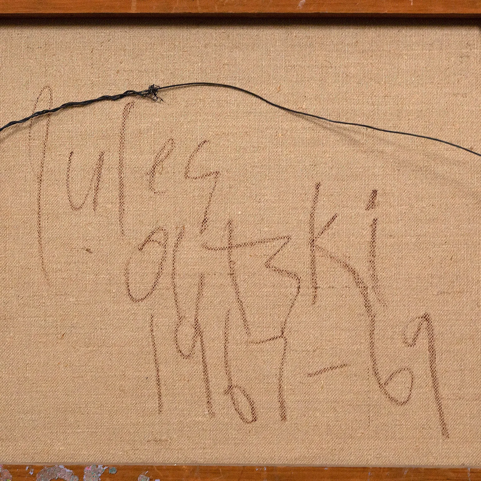 JULES OLITSKI “UNTITLED”, 1967