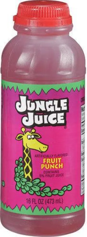 Jungle Juiced- Fruit Punch (4 pack) 200 ml