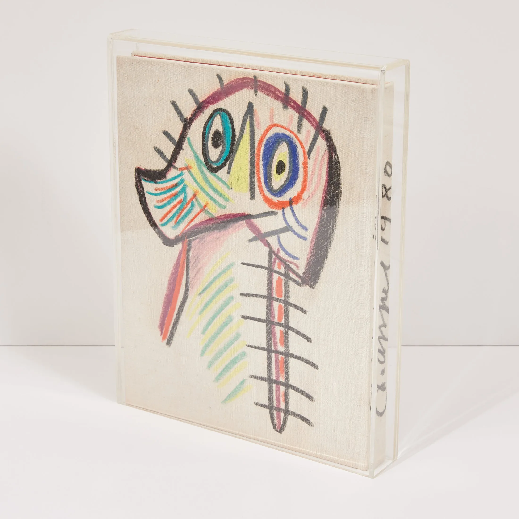 KAREL APPEL "PAINTED BOOK" 1980