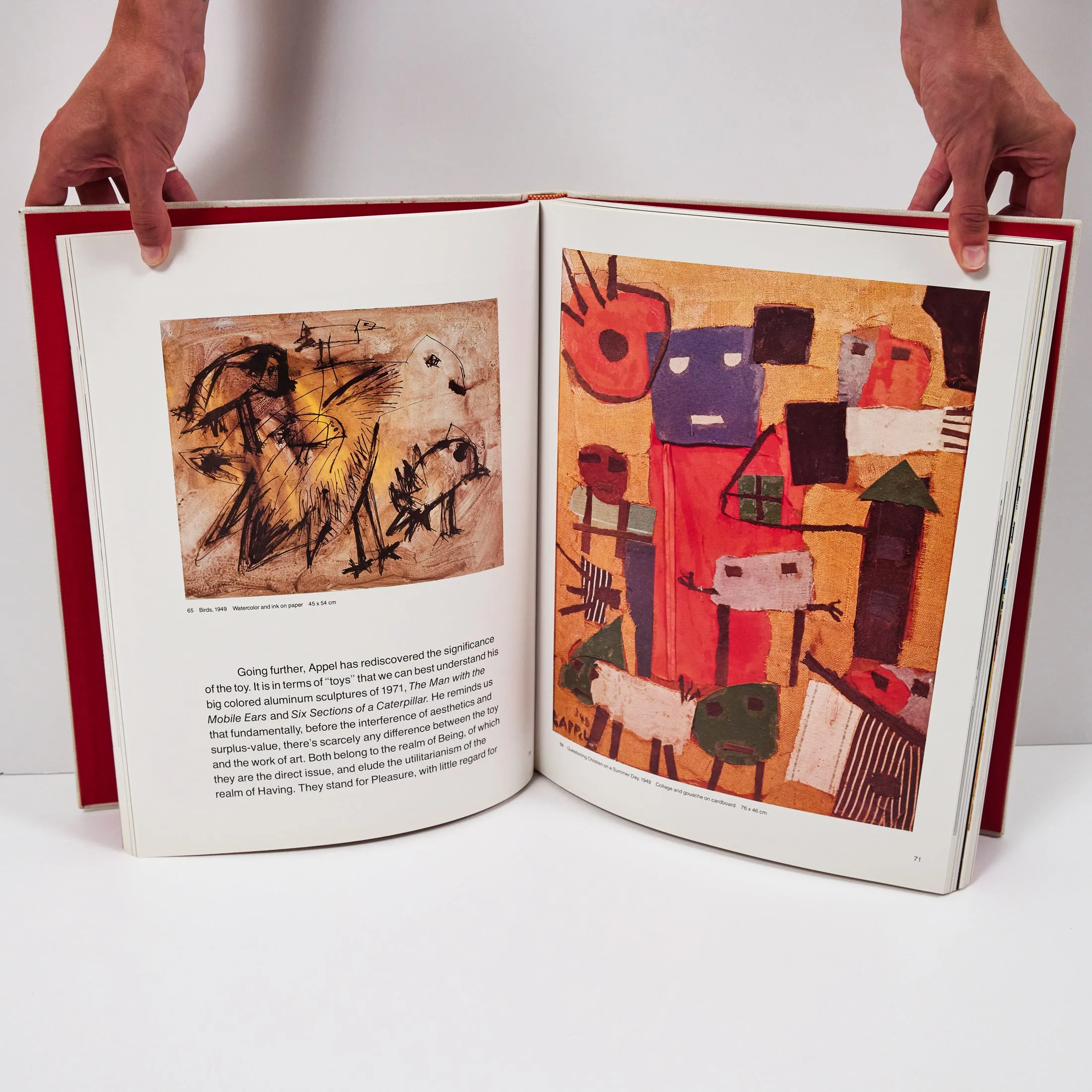 KAREL APPEL "PAINTED BOOK" 1980