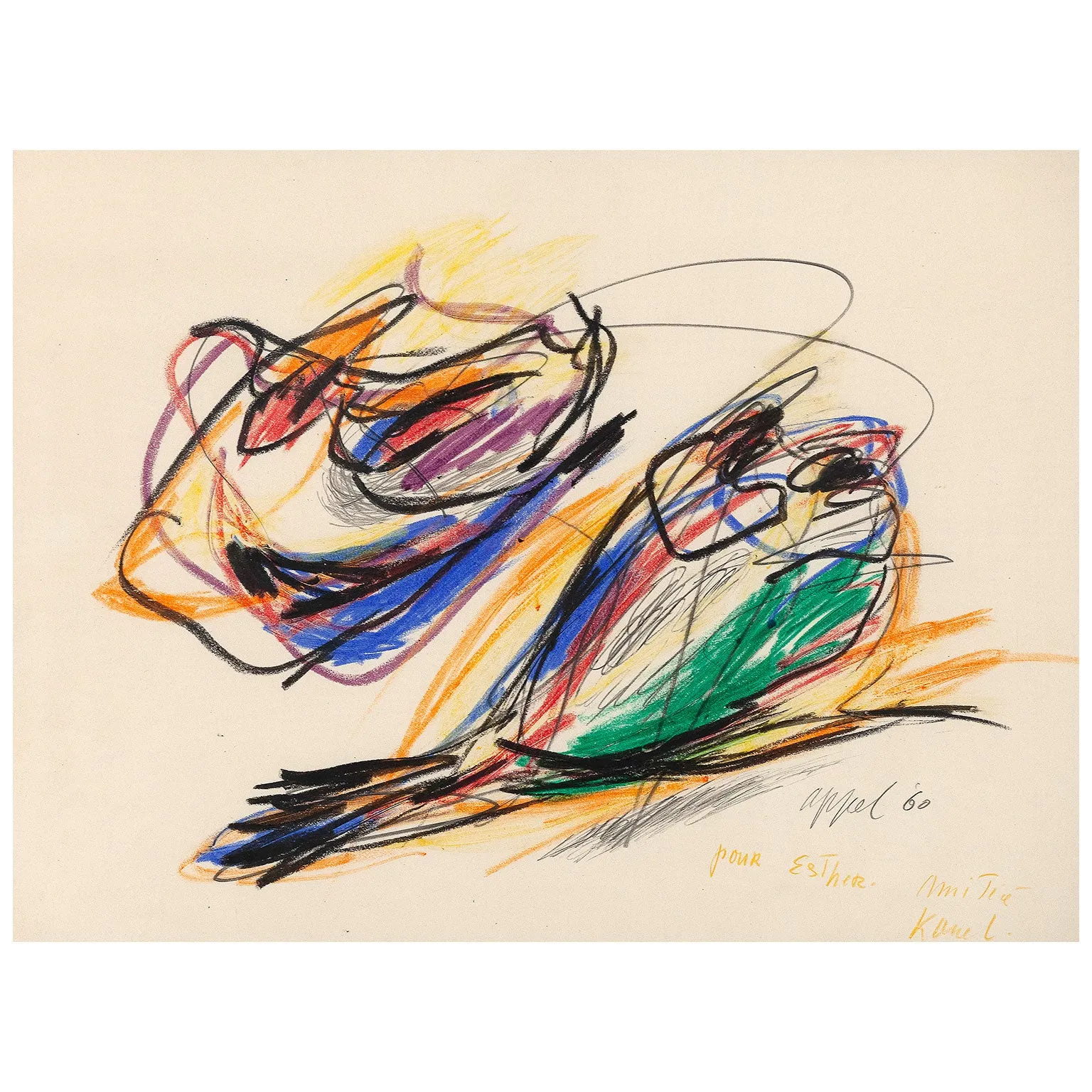 KAREL APPEL "PERSONAGE", 1960