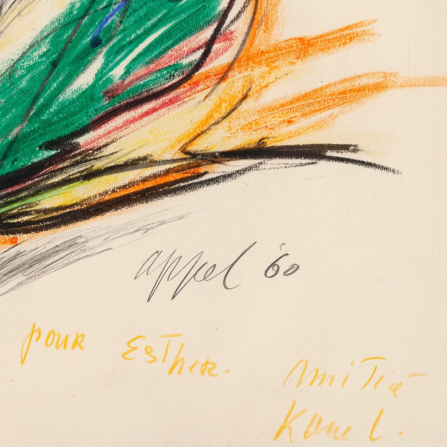 KAREL APPEL "PERSONAGE", 1960
