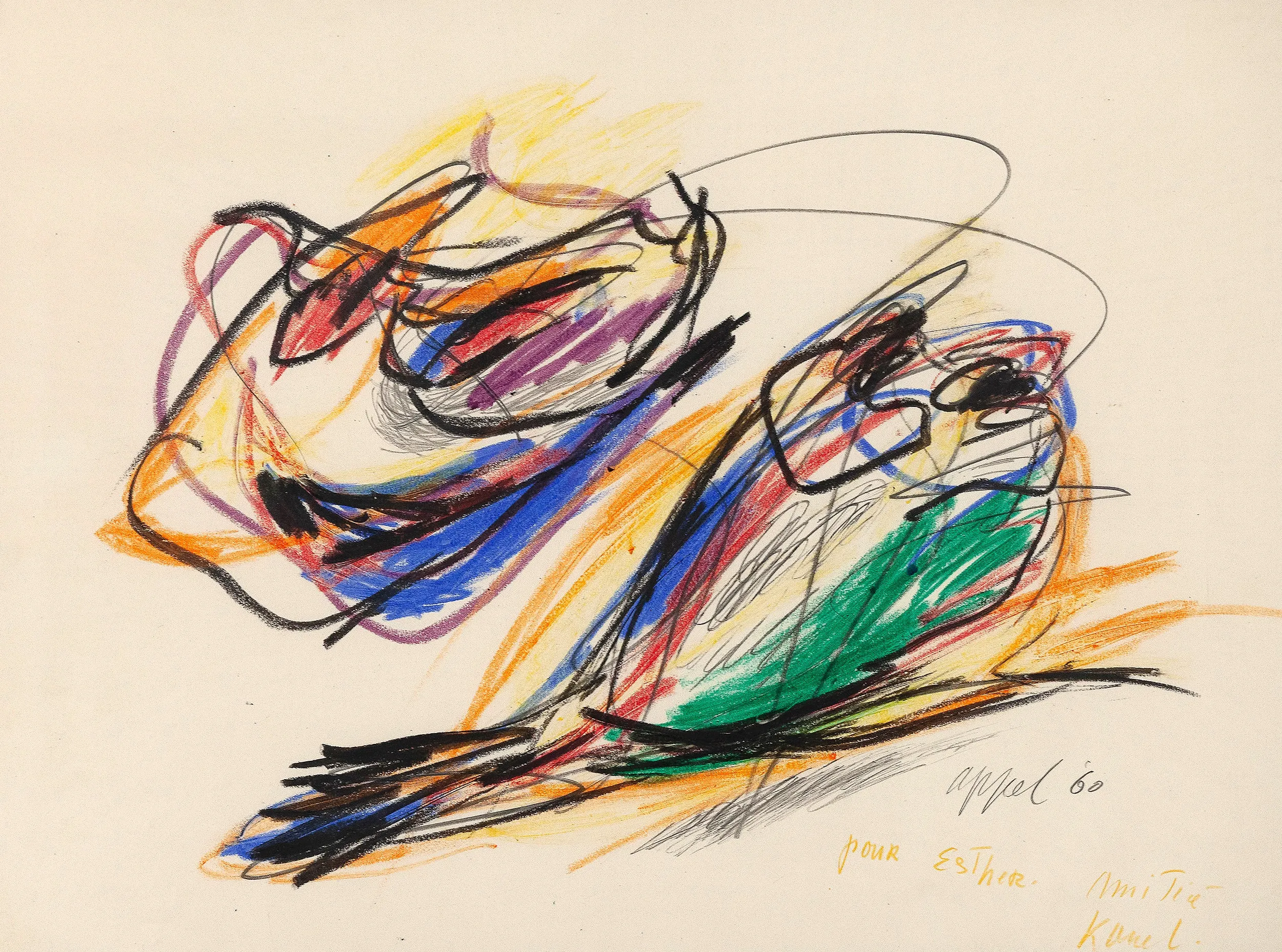 KAREL APPEL "PERSONAGE", 1960