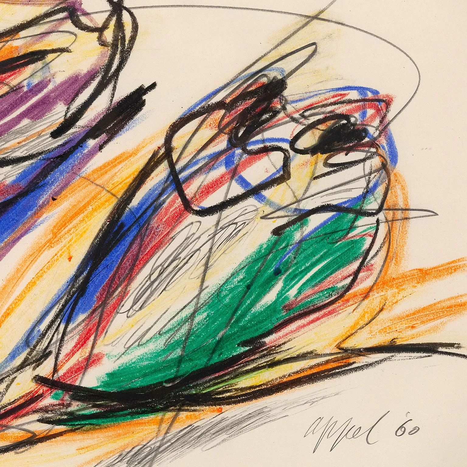 KAREL APPEL "PERSONAGE", 1960