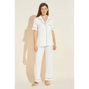 KASSATEX Ebergy Short Sleeve & Long Pants PJ Set